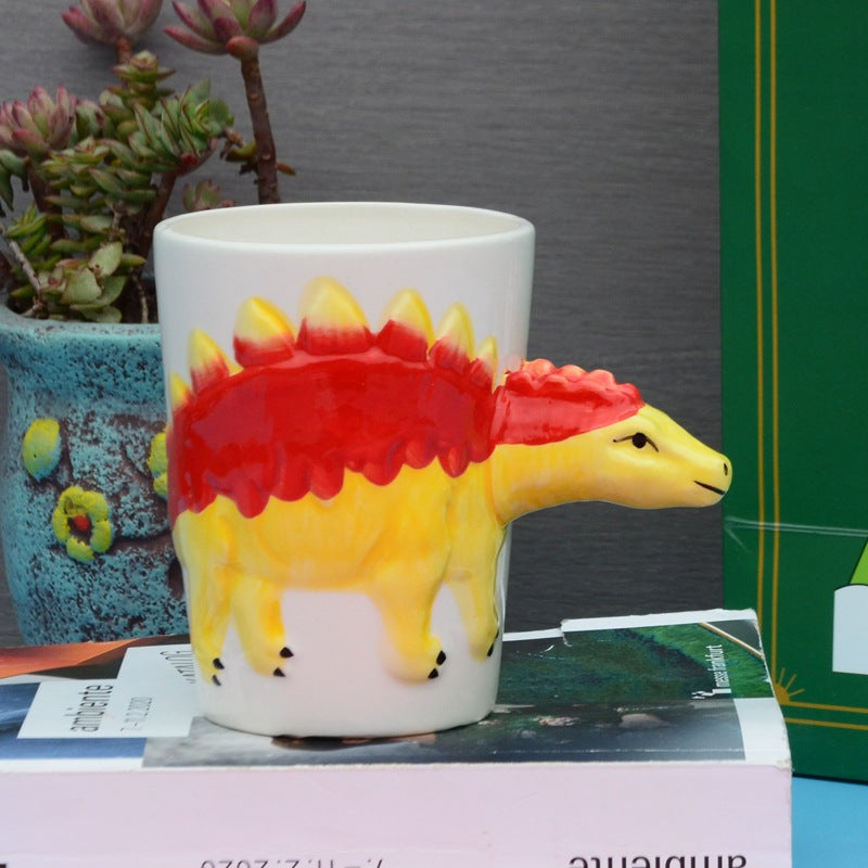 Dinosaur shaped cup, view 2