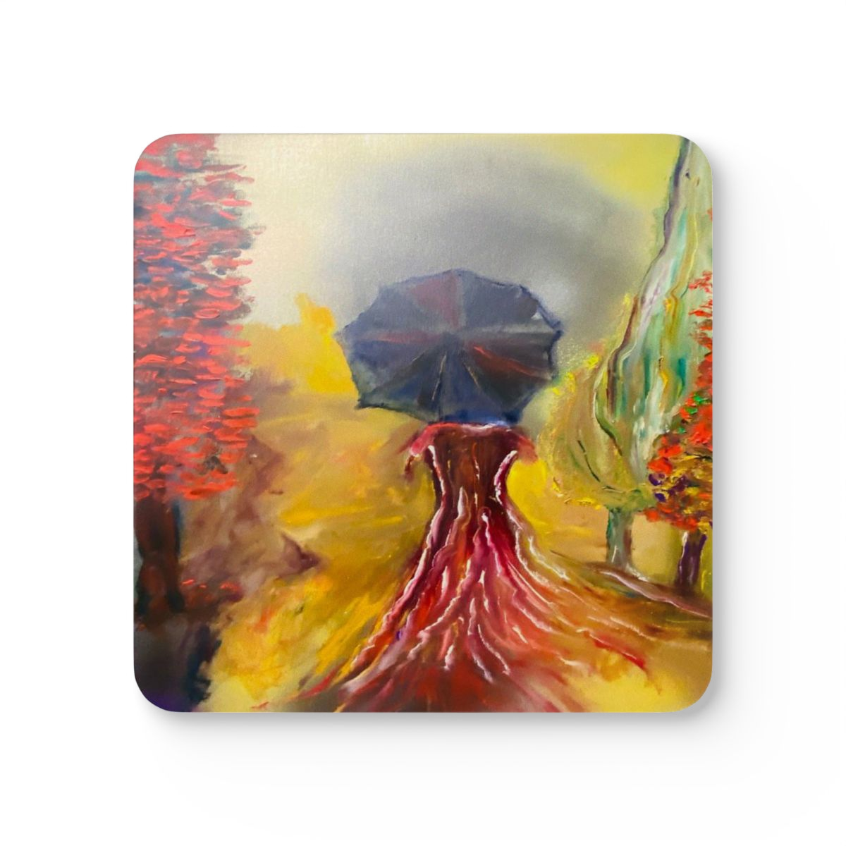 #7 Tale As Old As Time — one coaster from the set, face on
