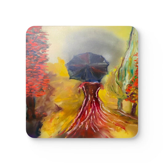 #7 Tale As Old As Time — one coaster from the set, face on