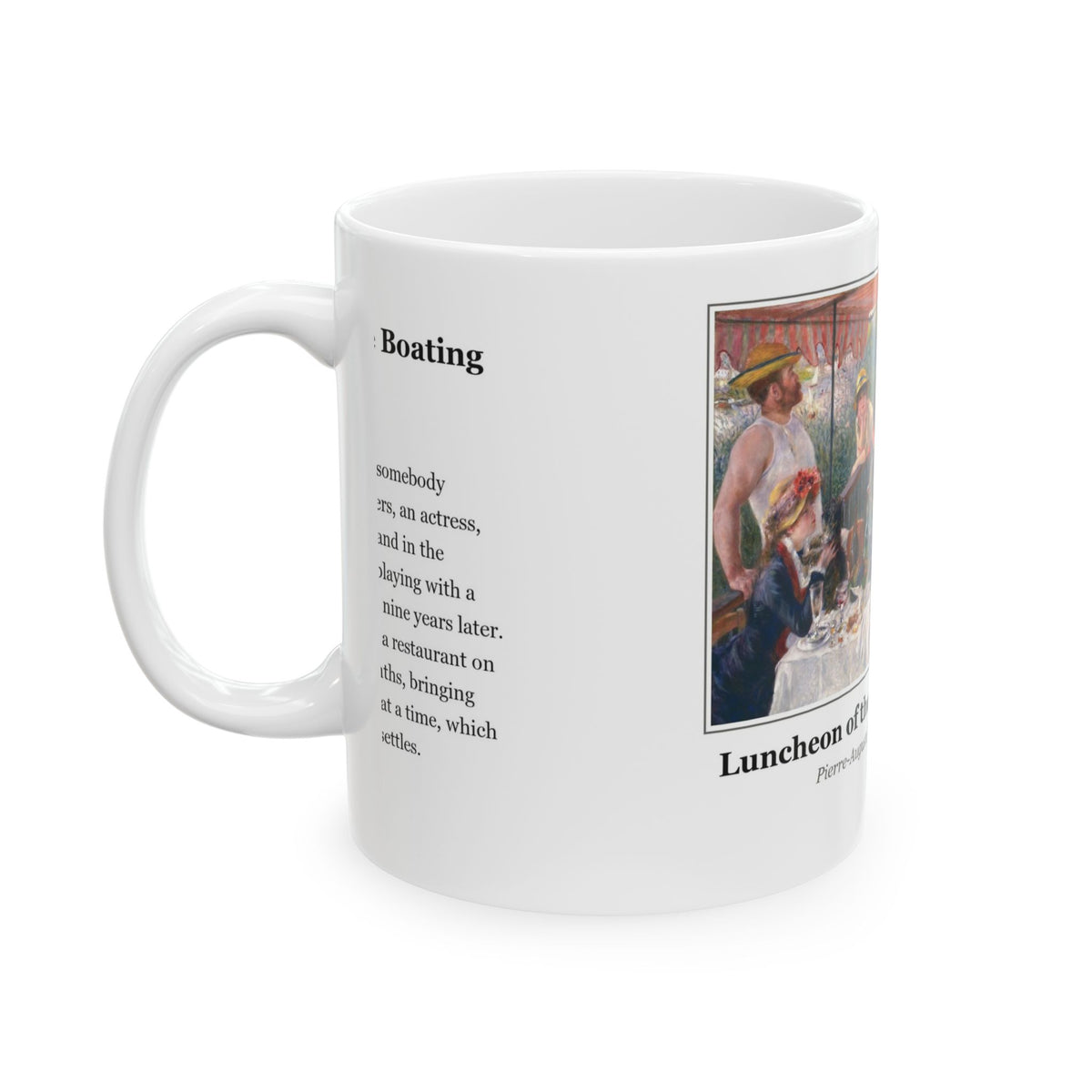 #50 Luncheon of the Boating Party — Mug