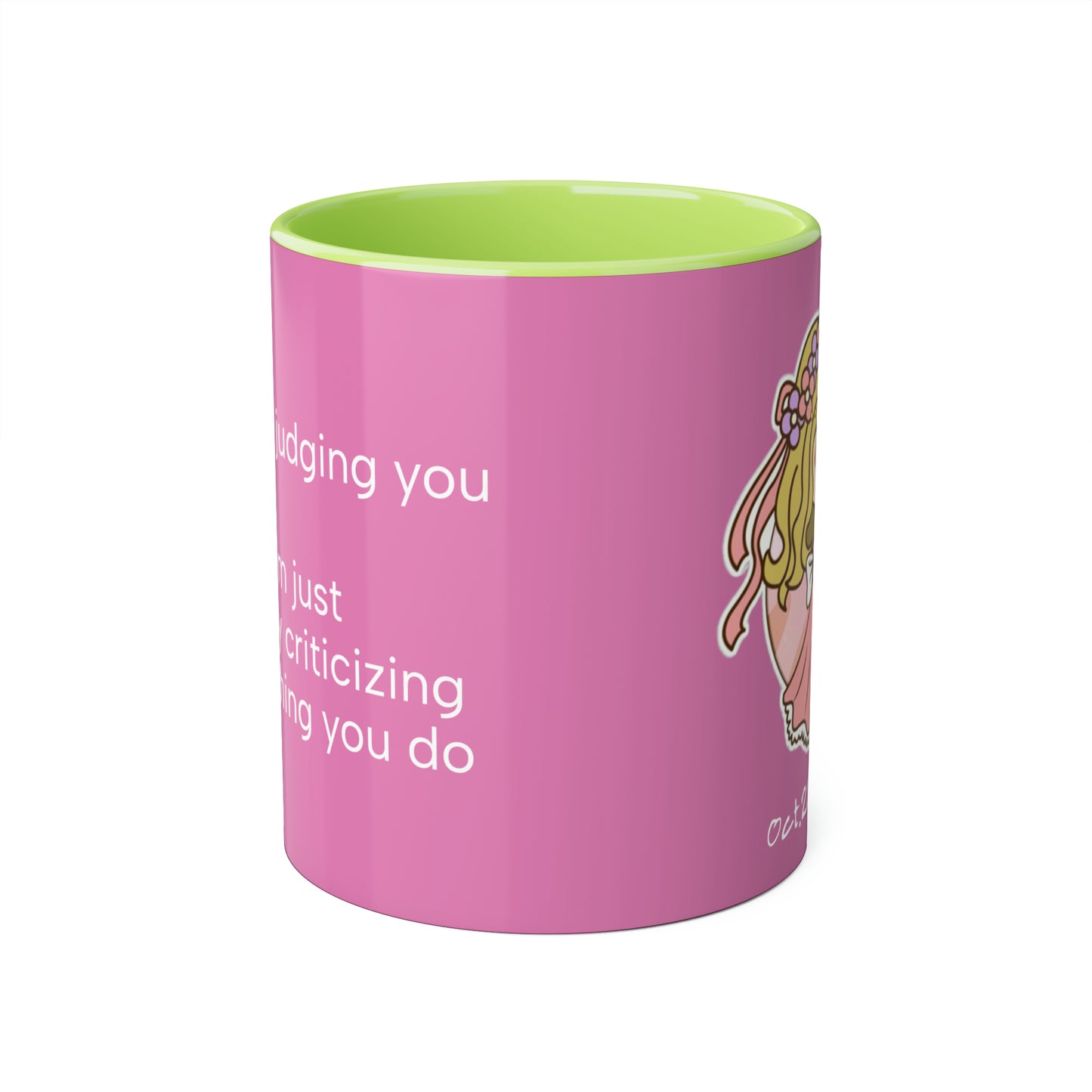 #10 Silently Virgo Mug [THE PERFECT SET WITH STYLE #10 Coaster!]