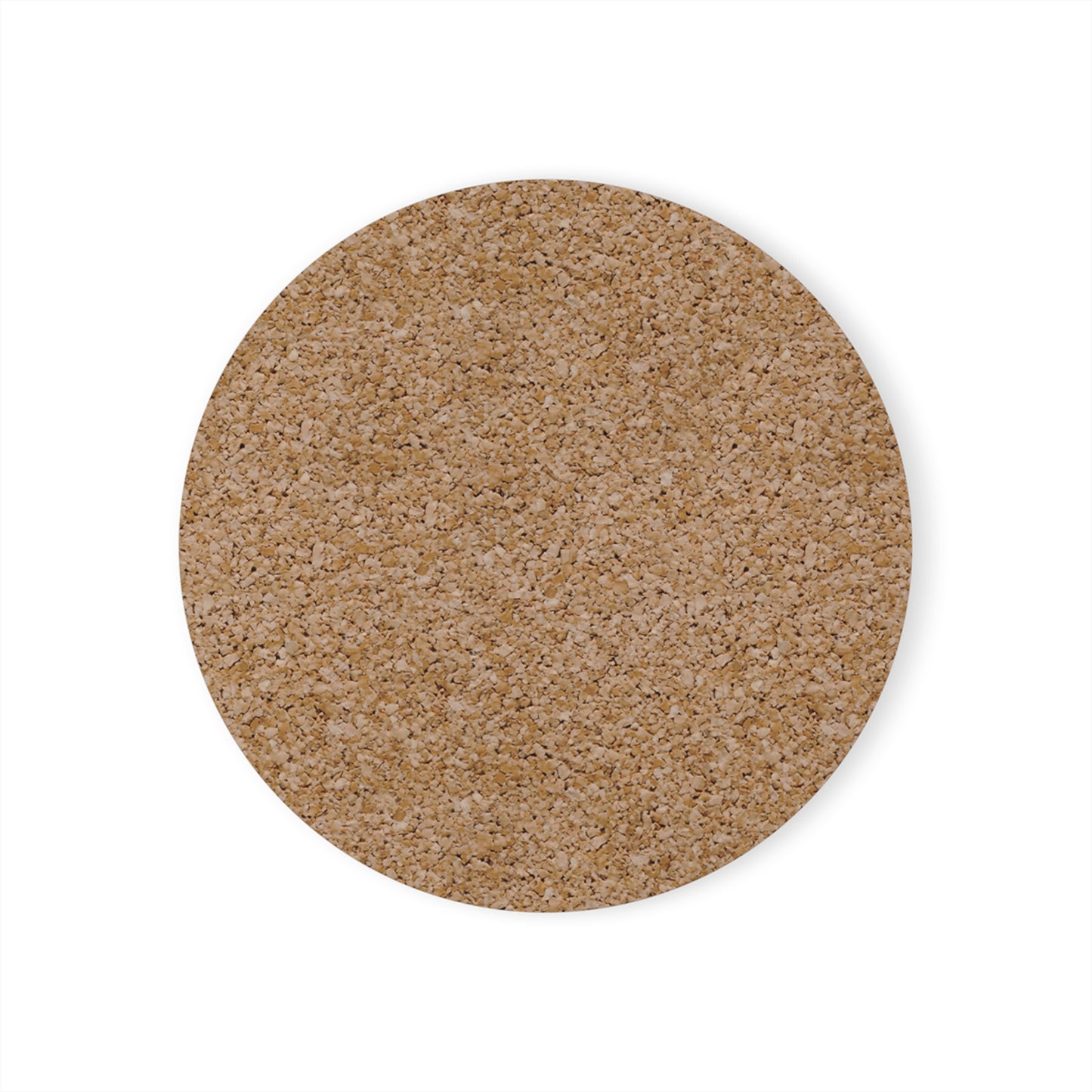 round cork coaster