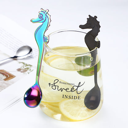 Seahorse coffee spoon, view 2
