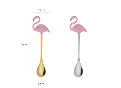 Flamingo coffee spoon, view 3