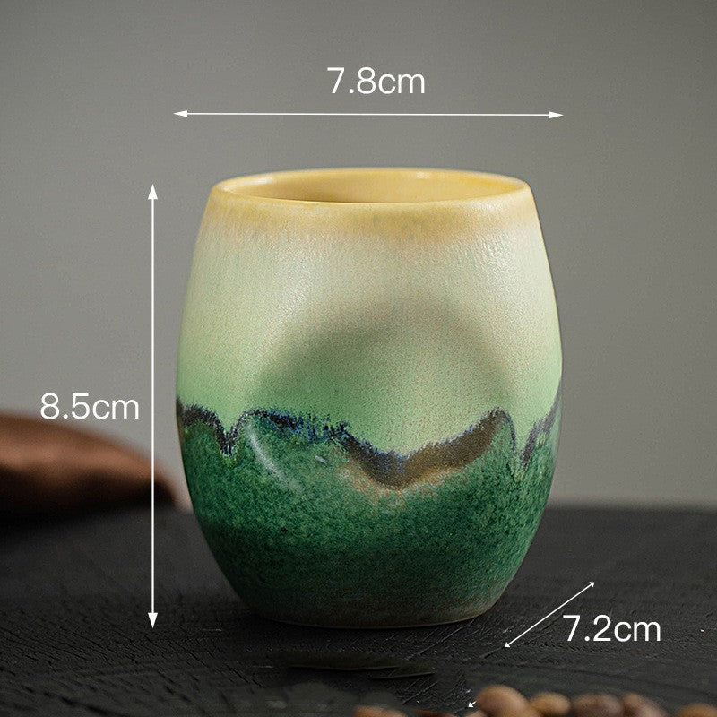 Hand-warming tea cup