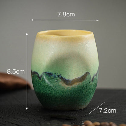 Hand-warming tea cup