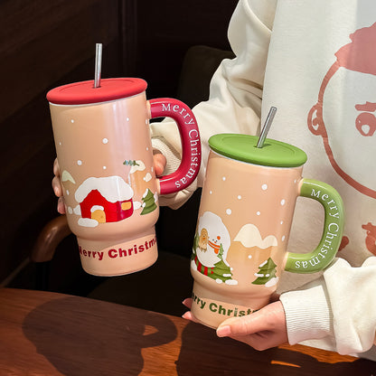 Large christmas mug, view 2