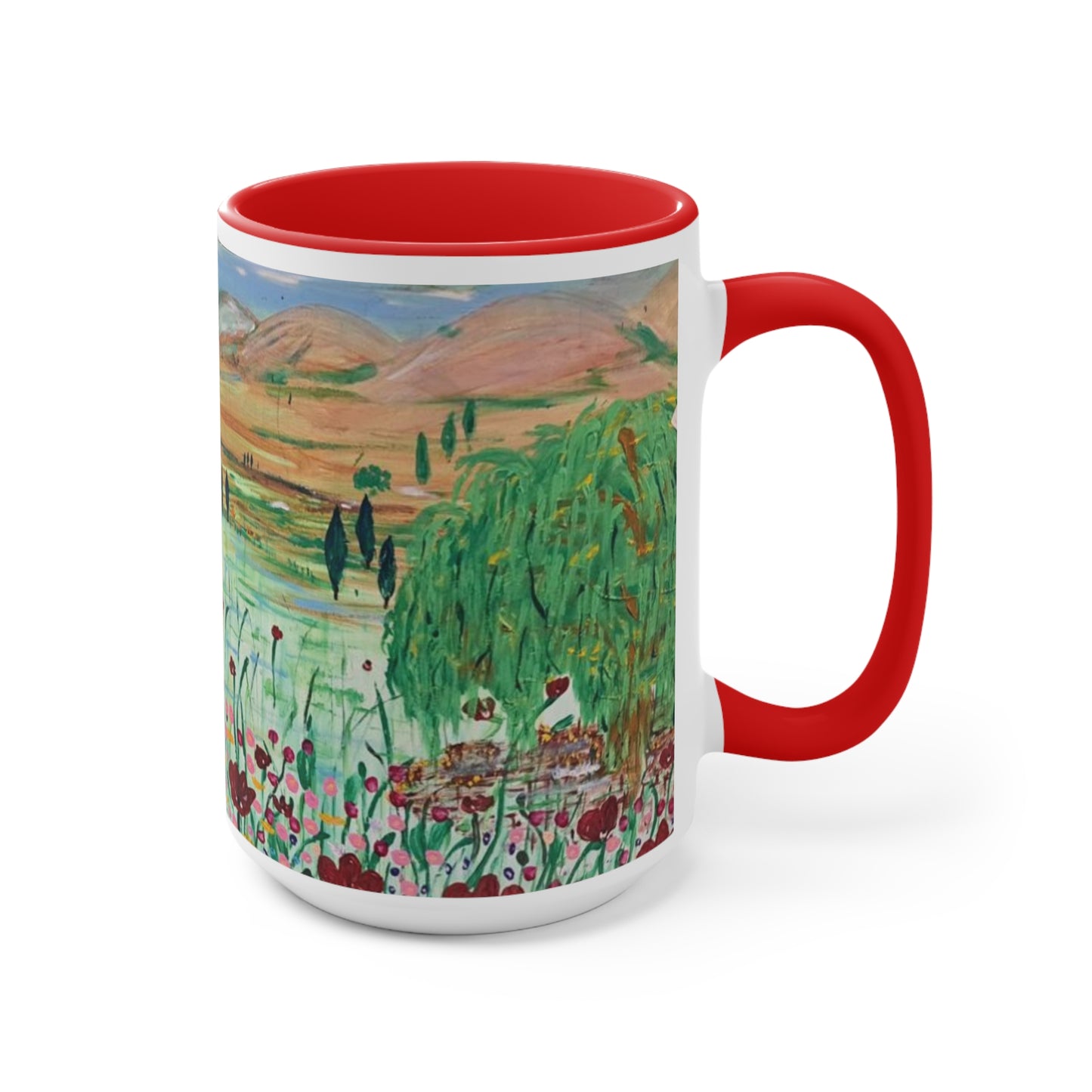 #15 Spring Field Mug [THE PERFECT SET WITH STYLE #15 Coaster!]