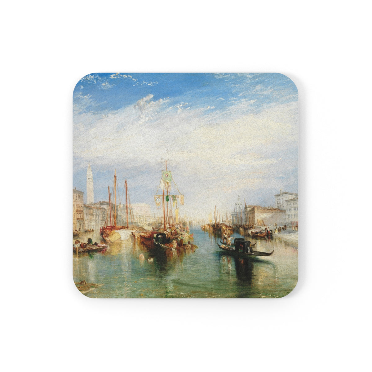 #66 Venice, from the Porch of Madonna della Salute — Coaster
