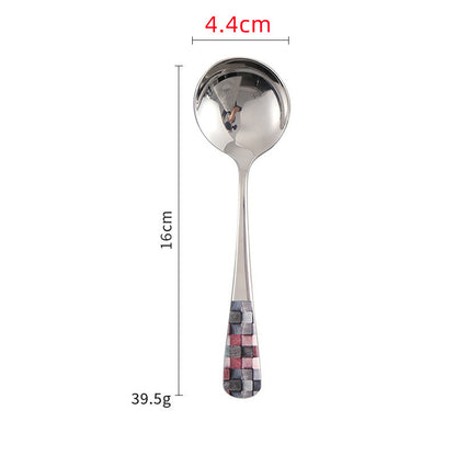 Minimalist soup spoon, view 2