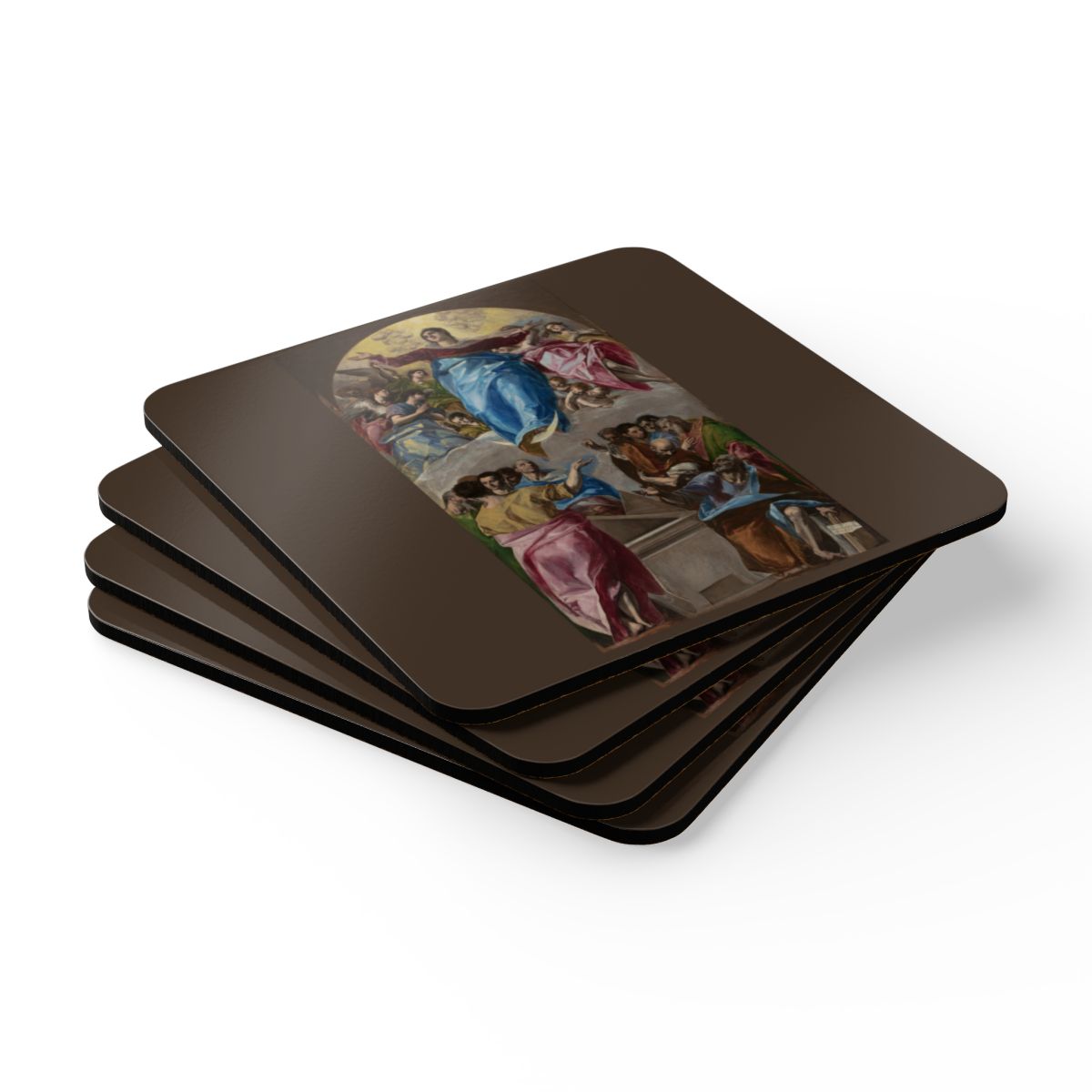 #85 The Assumption of the Virgin — the set of four, stacked