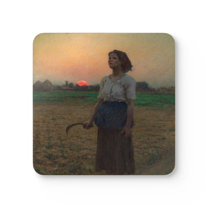 #86 The Song of the Lark — one coaster from the set, face on