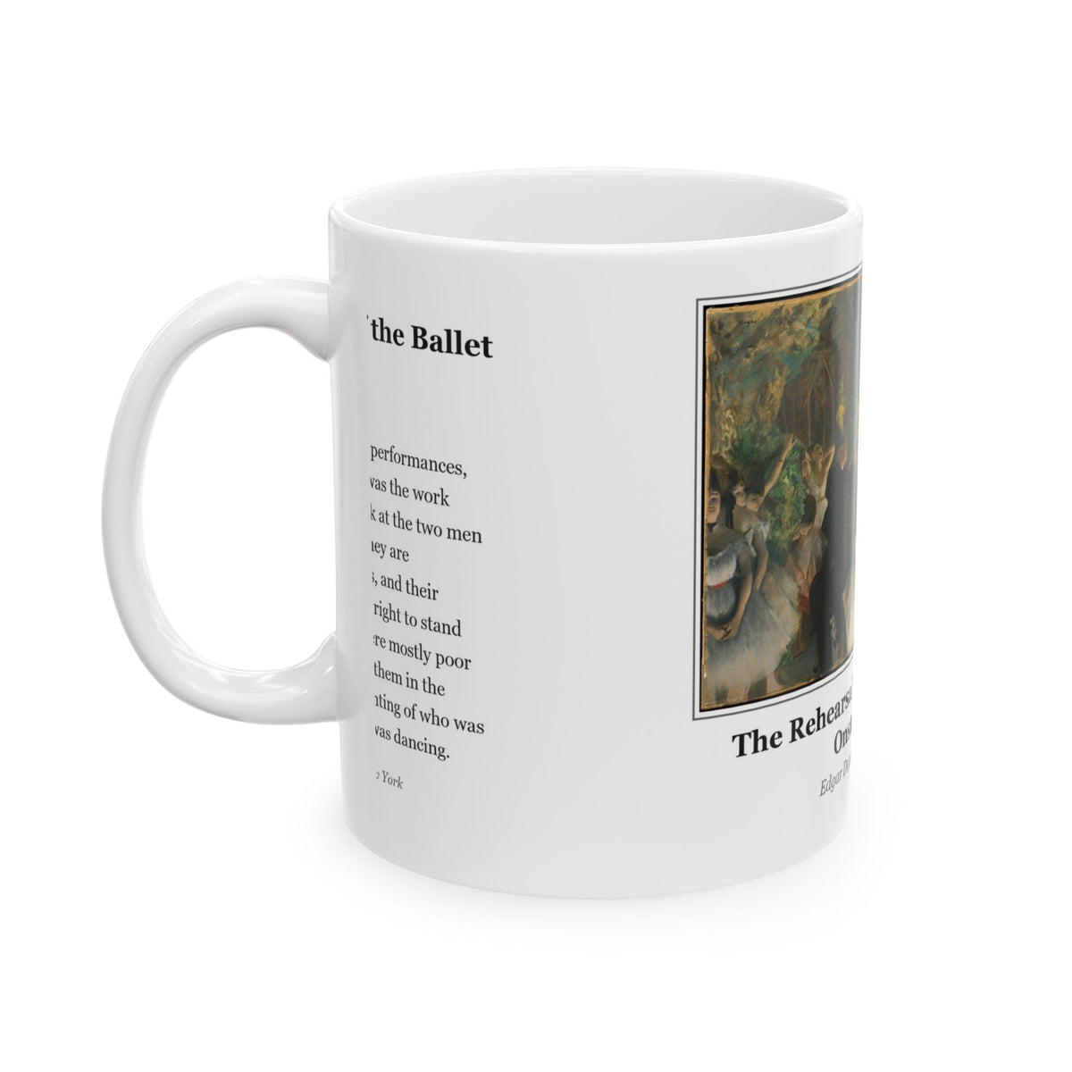 #54 The Rehearsal of the Ballet Onstage — Mug