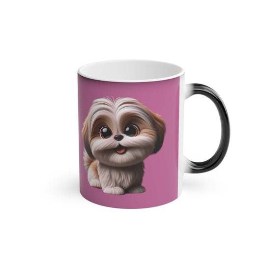 #2 Chuppi the Shih Tzu *Magic* Mug [THE PERFECT SET WITH STYLE #2 Coaster!]