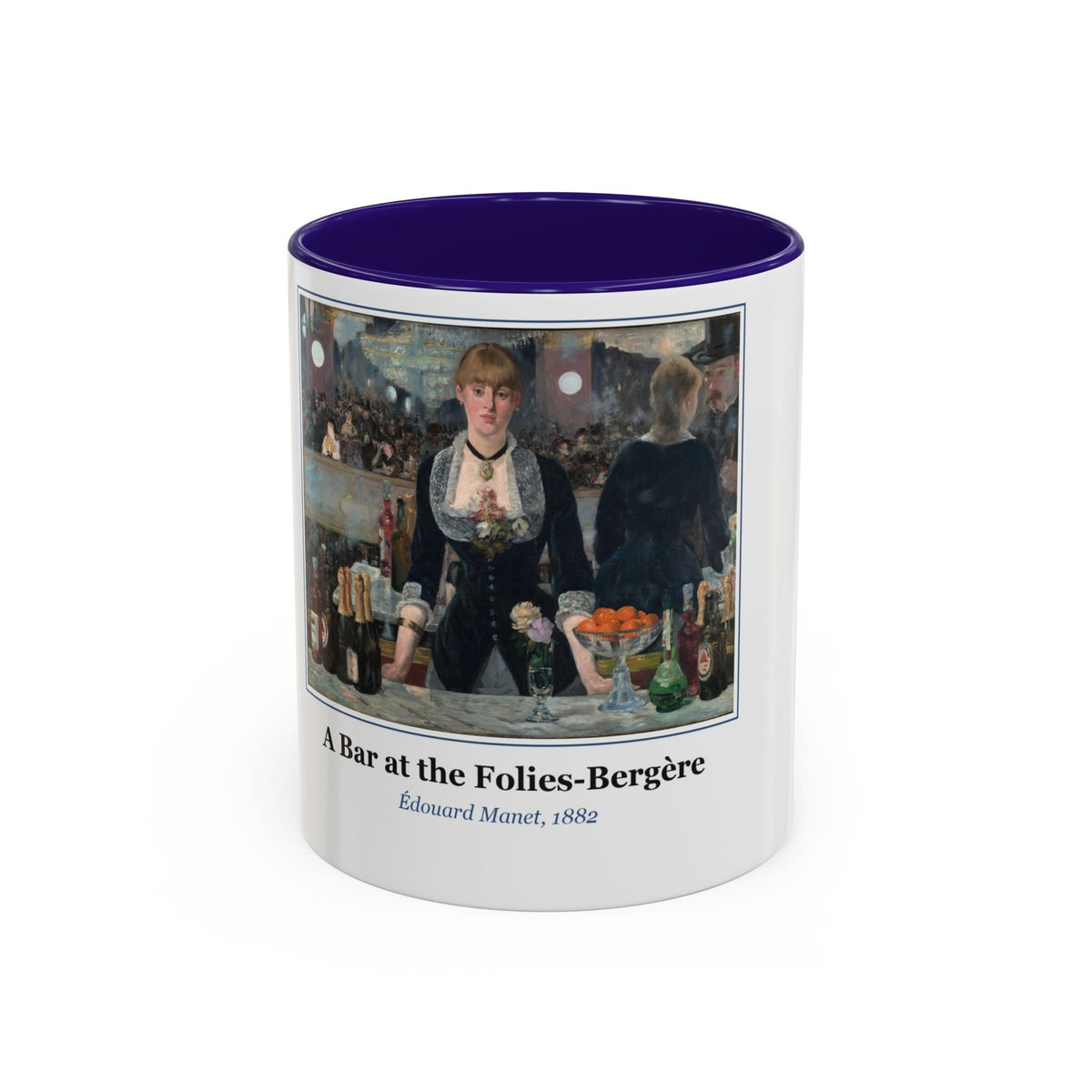 Mug printed with A Bar at the Folies-Bergère