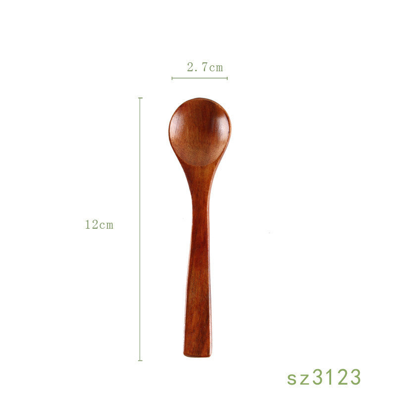 Wooden honey spoon, view 3