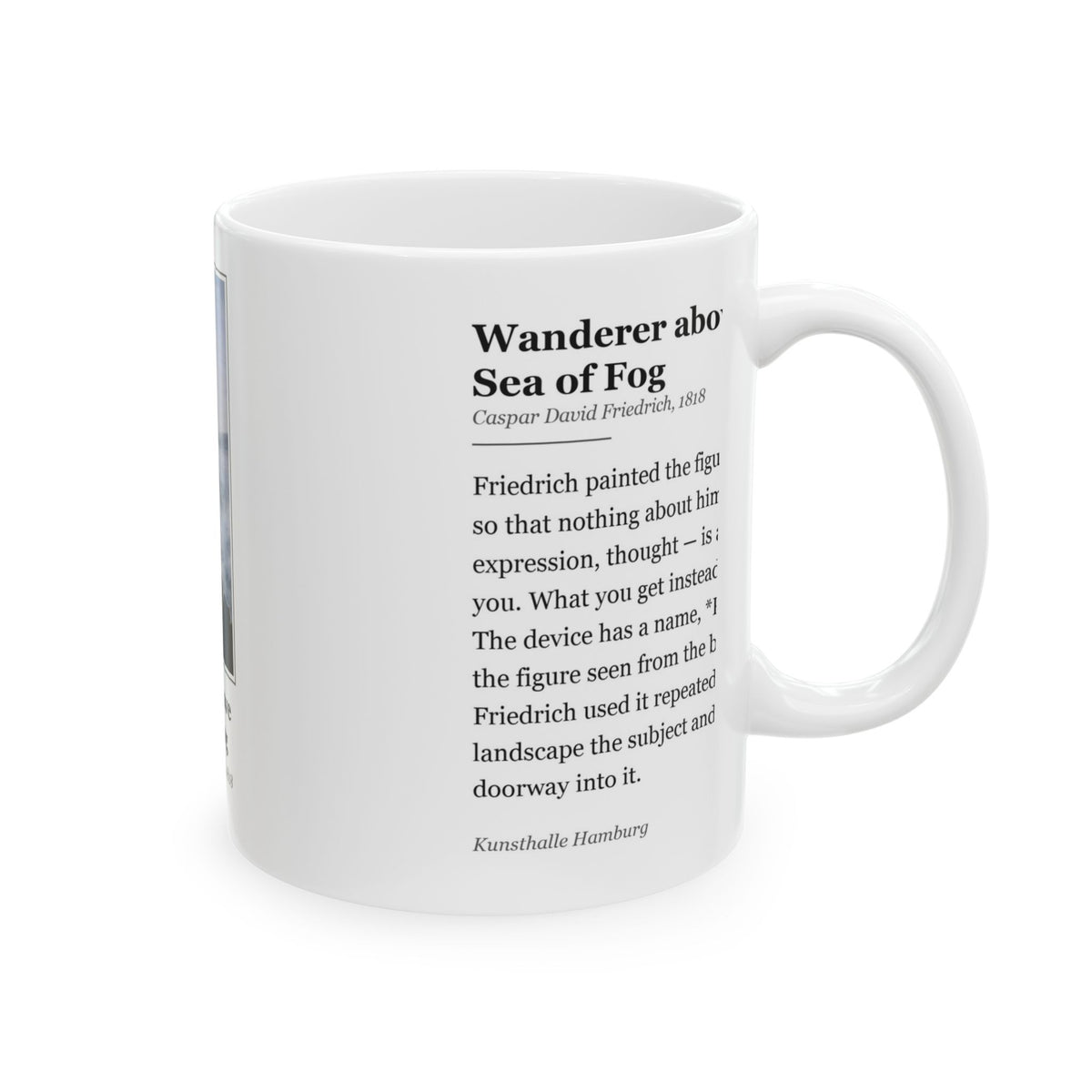 #46 Wanderer above the Sea of Fog — Mug