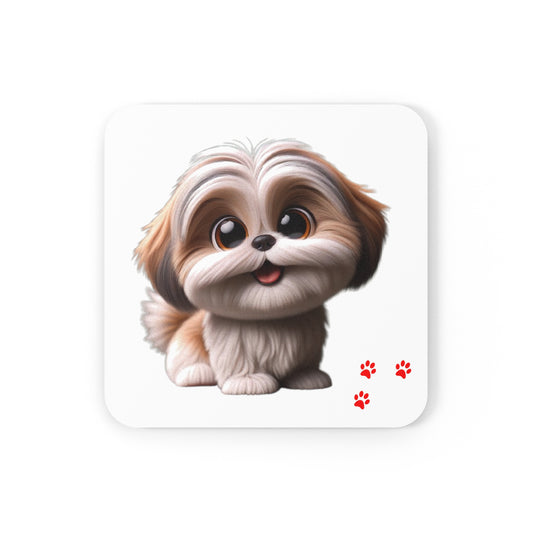 #2 Chuppi the Shih Tzu Coaster [SHIH TZU LOVERS THIS ONE IS FOR YOU!]