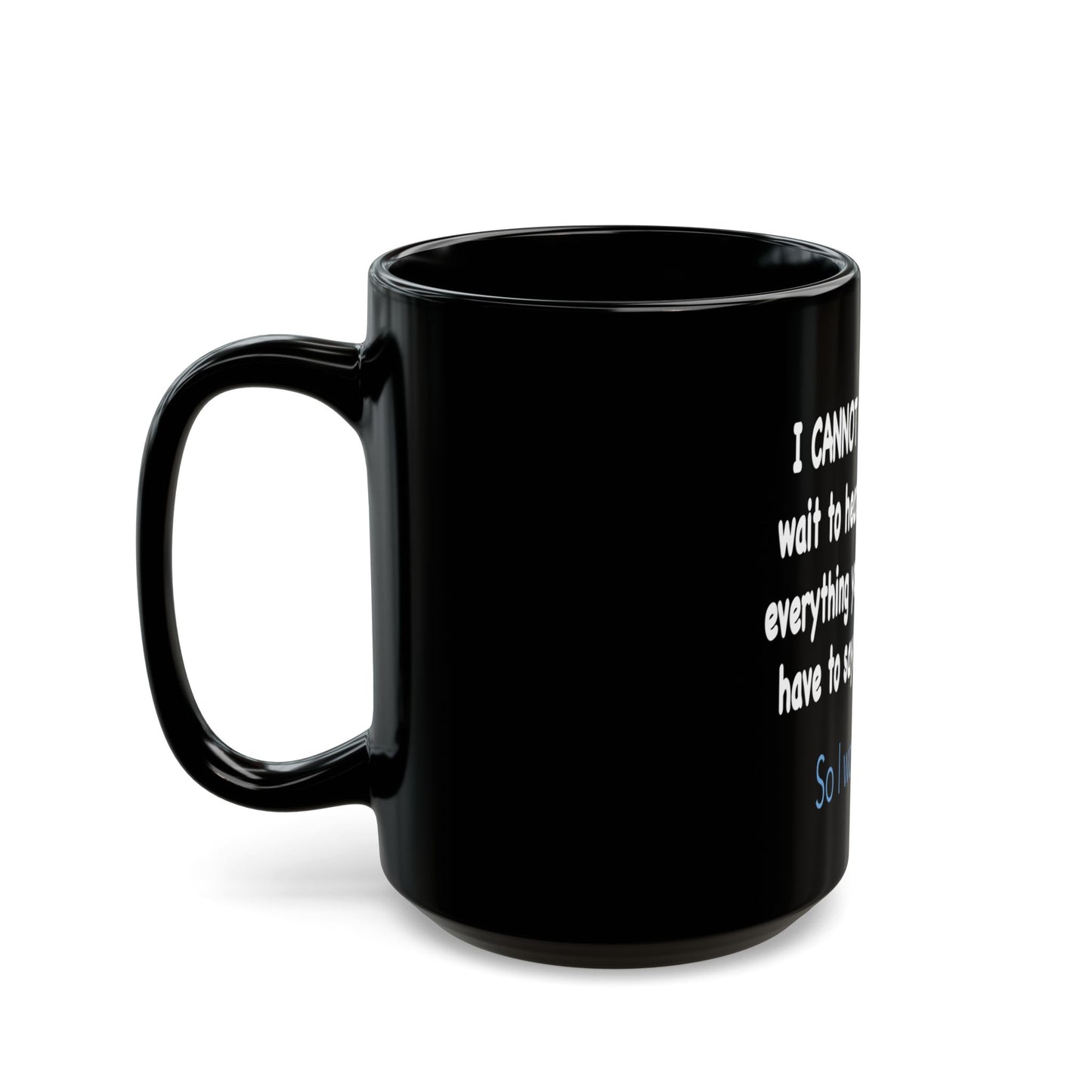 #9 Impatient Aries *Black* Mug