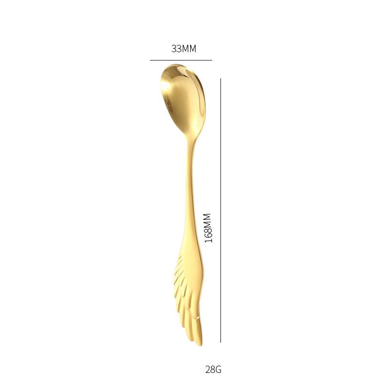 Winged spoon, view 2