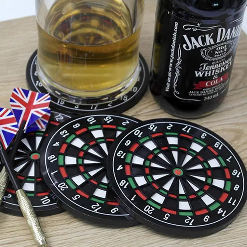 4 pcs coasters set of board game