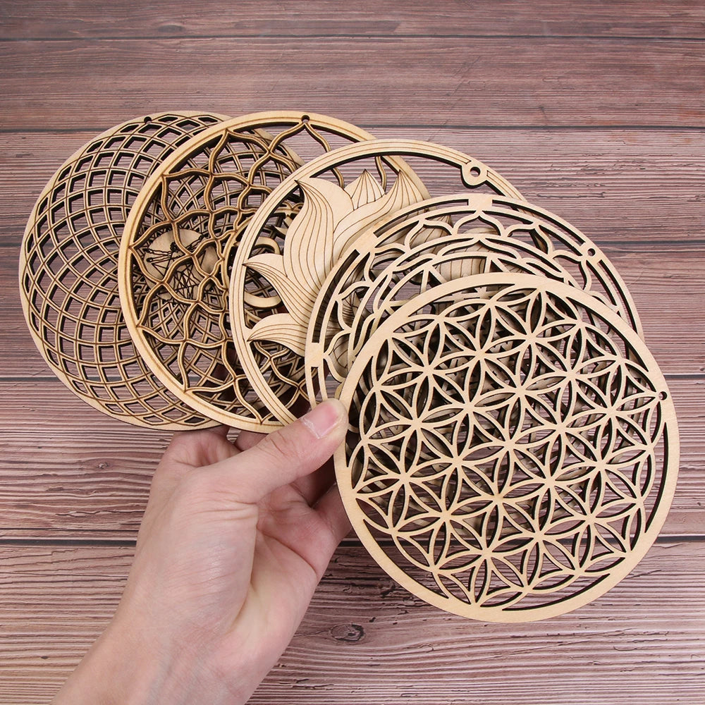 sacred geometry coasters