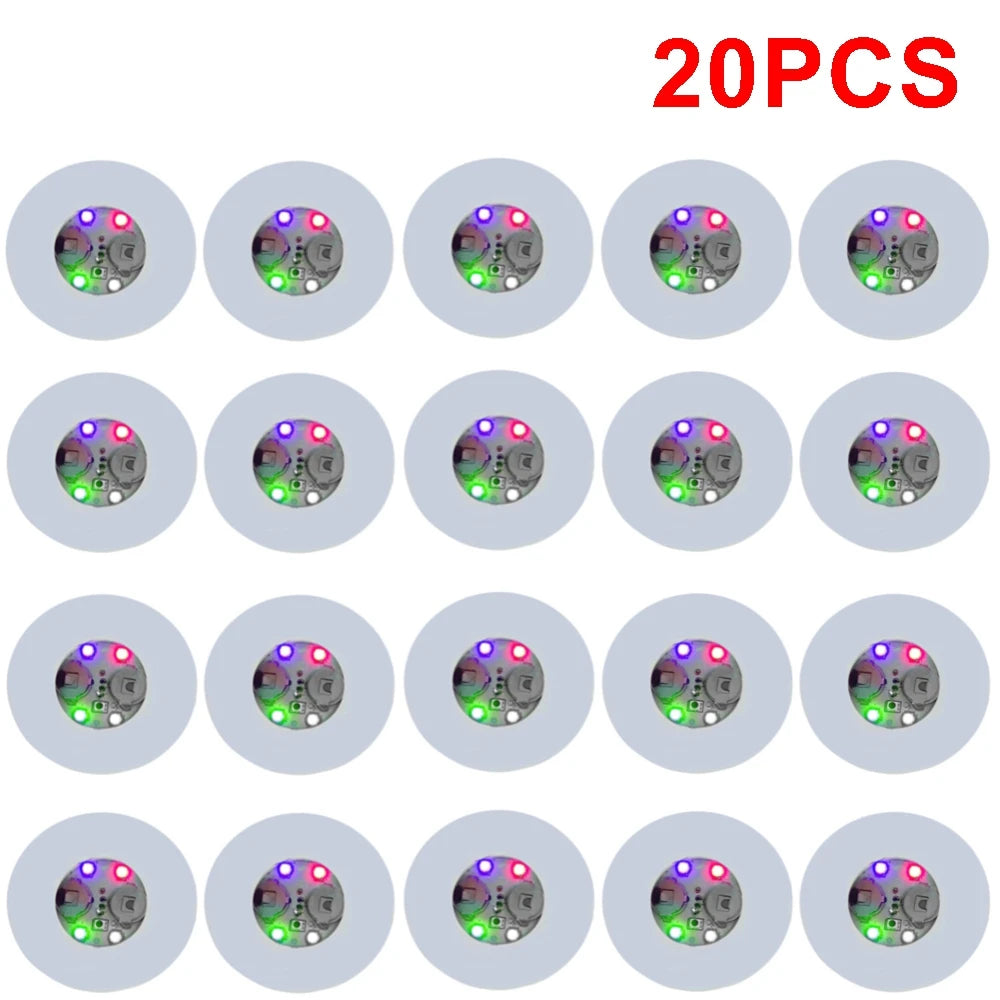 20 pach LED coasters