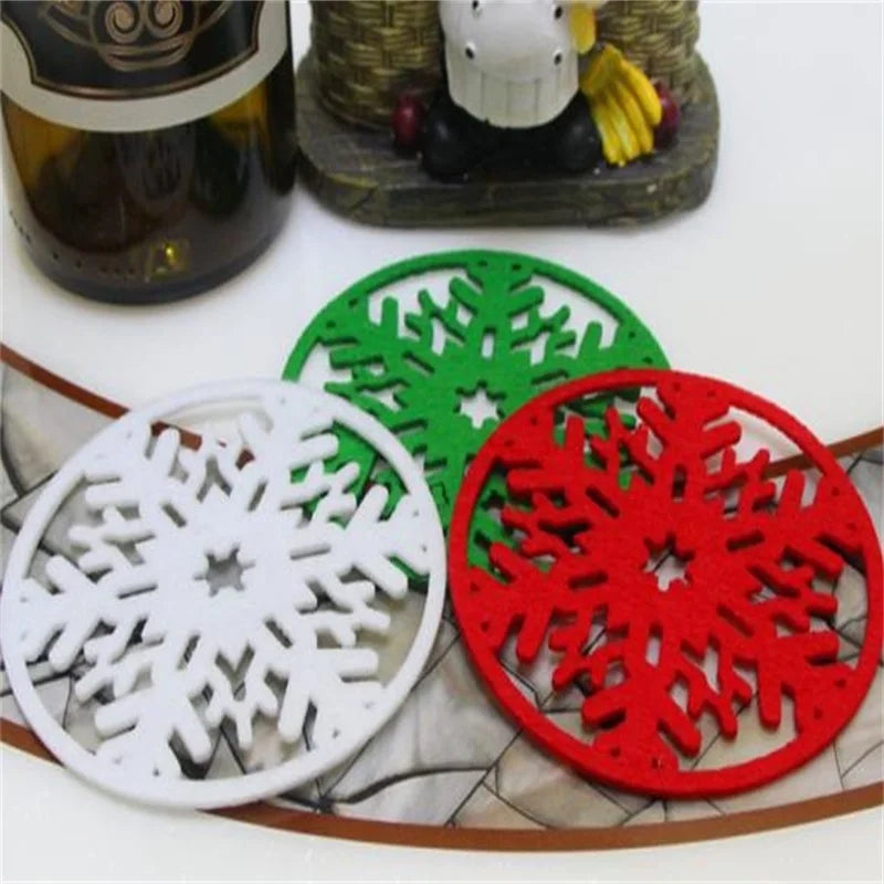 Snowflakes Coasters