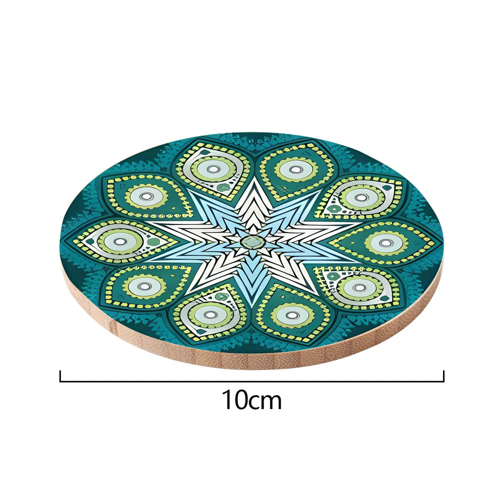 10cm round coaster