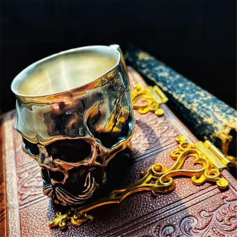 Gothic sculpted goblet