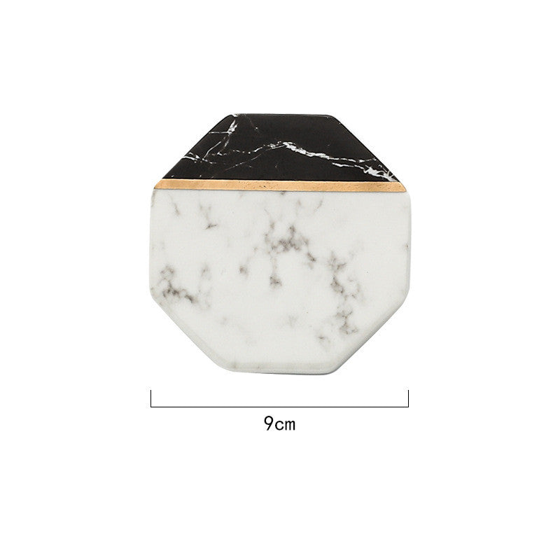 Nordic Phnom Penh Marbled Coaster Ceramics