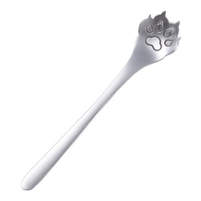 Cat paw spoon, view 2