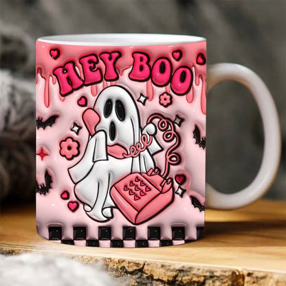 Halloween pumpkin coffee mug