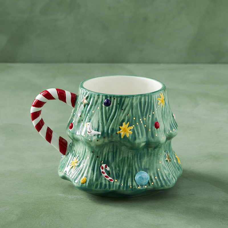 Minimalist christmas mug, view 2