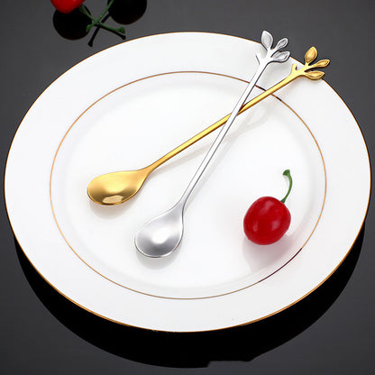 Leaf dessert fork