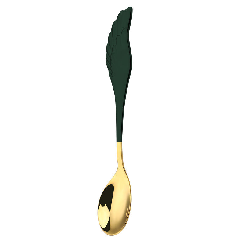 Winged coffee spoon, view 2