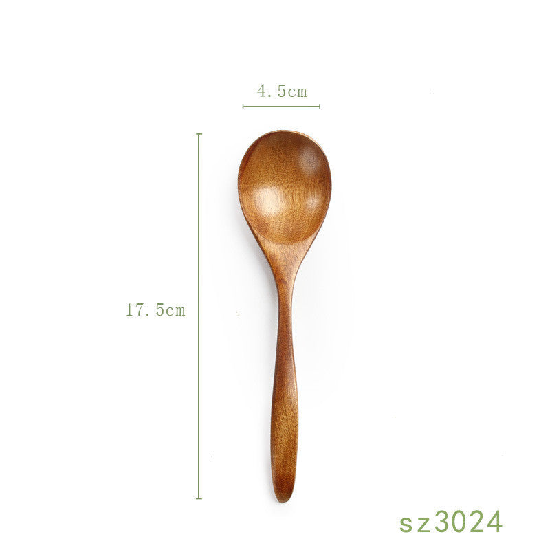 Wooden honey spoon