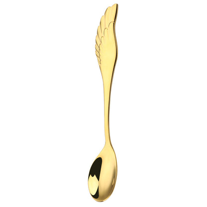 Winged coffee spoon, view 3