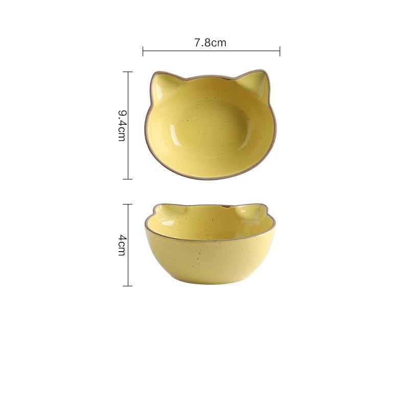 Cartoon dipping saucer, view 3