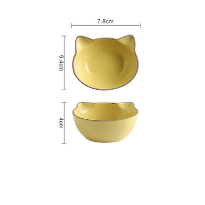 Cartoon dipping saucer, view 3