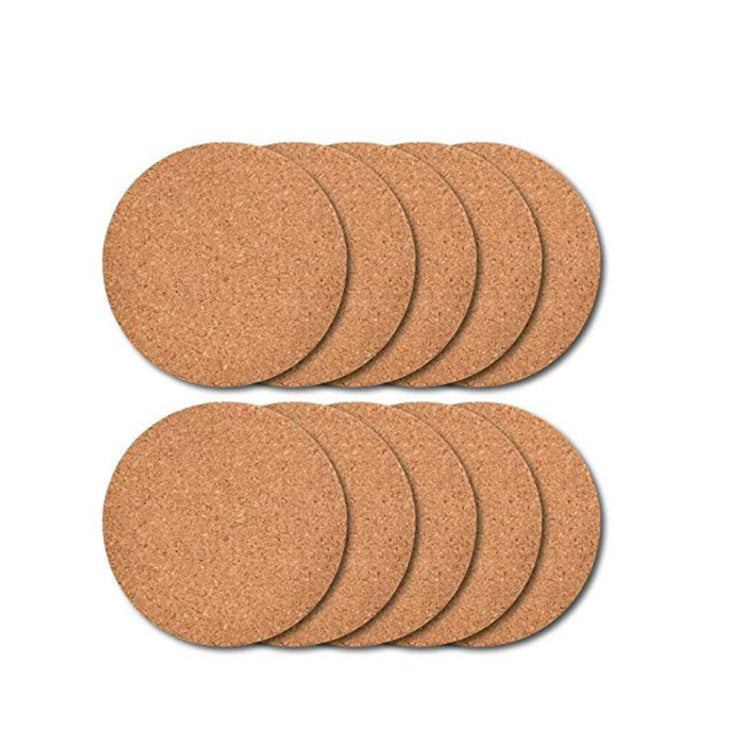 Cork round coaster