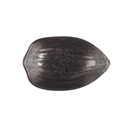 Irregular ceramic saucer, view 2