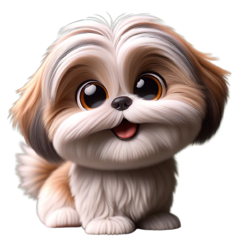 #2 Chuppi the Shih Tzu - Mug&Coaster Bundle