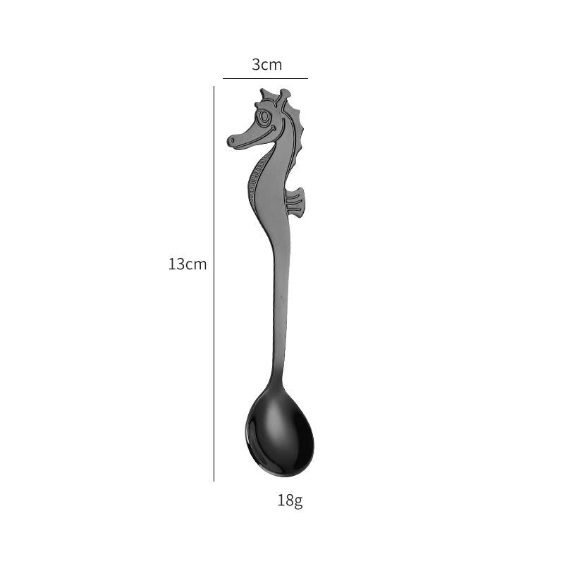 Seahorse coffee spoon