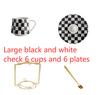 Turkish coffee cup and saucer set, view 3