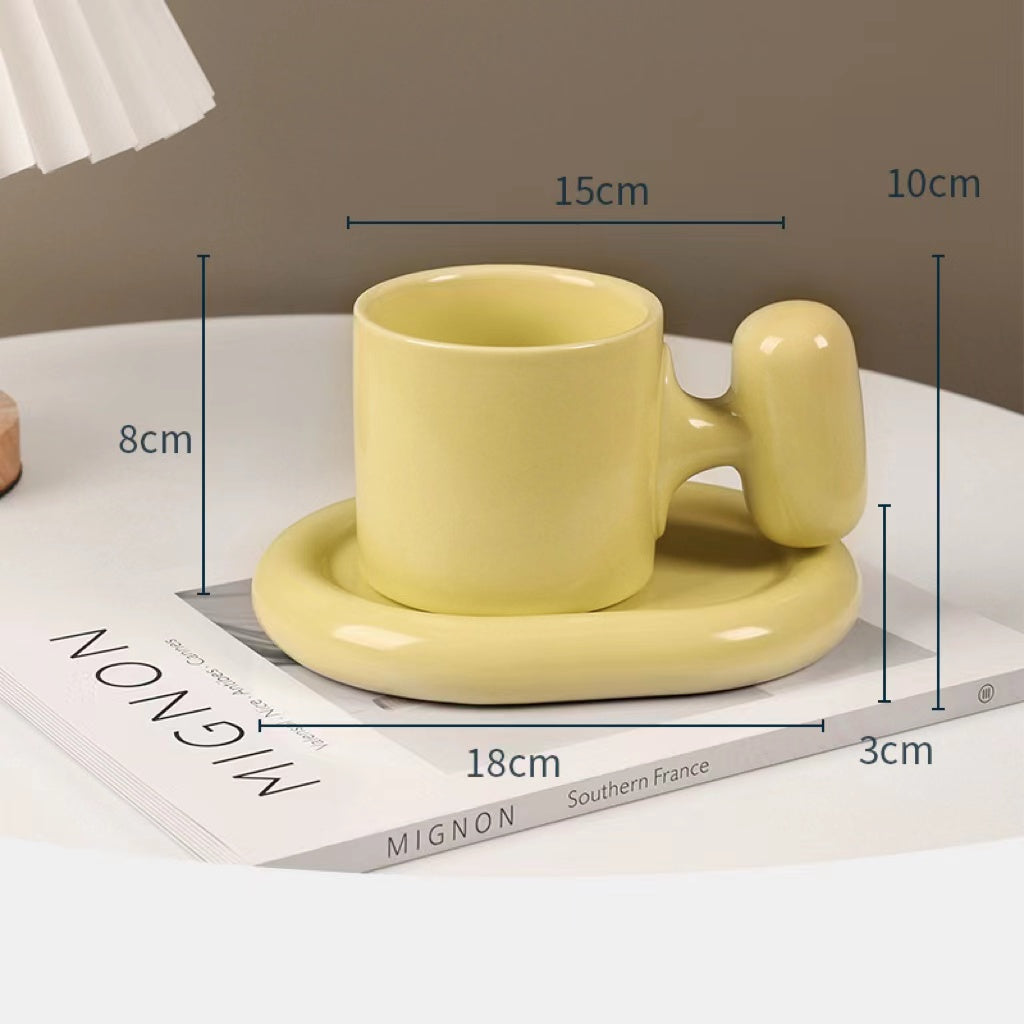 Large ceramic coffee mug