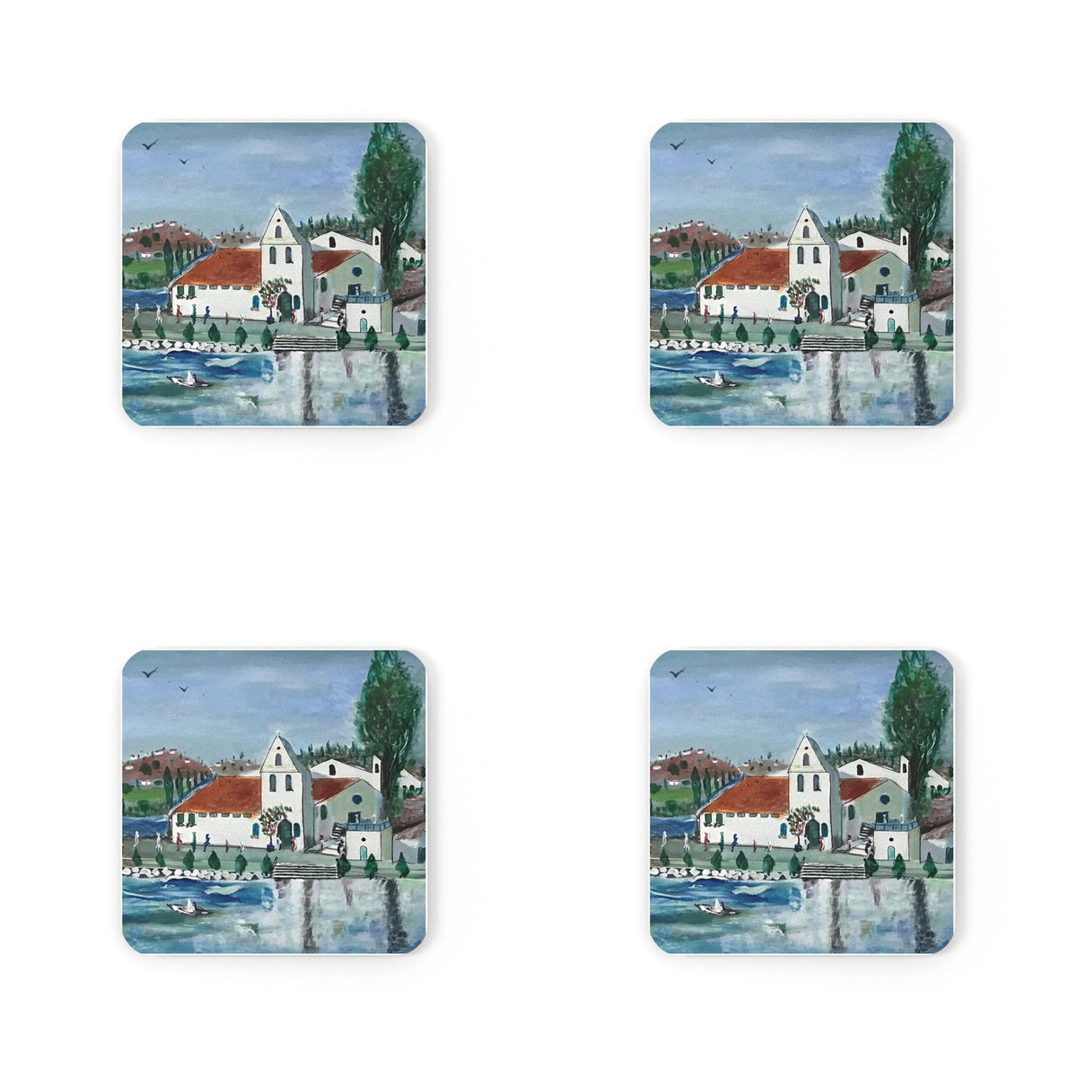 Four #11 Complete coasters